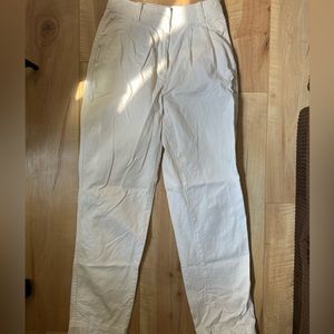 Aritzia The Group by Babaton White Denim Trouser